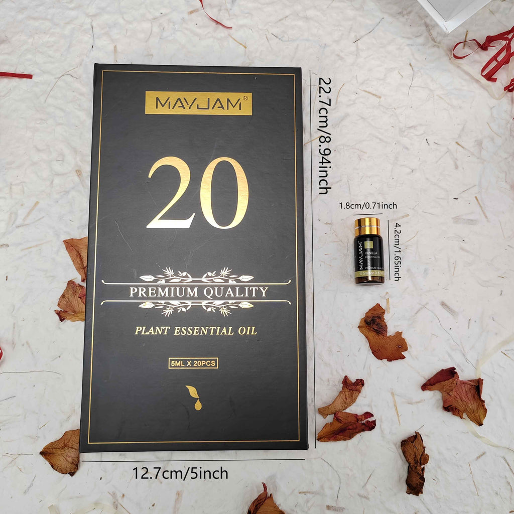 20pcs Essential Oils Gift Set Alcohol-Free